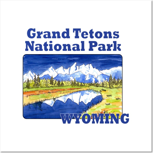 Grand Tetons National Park, Wyoming Wall Art by MMcBuck